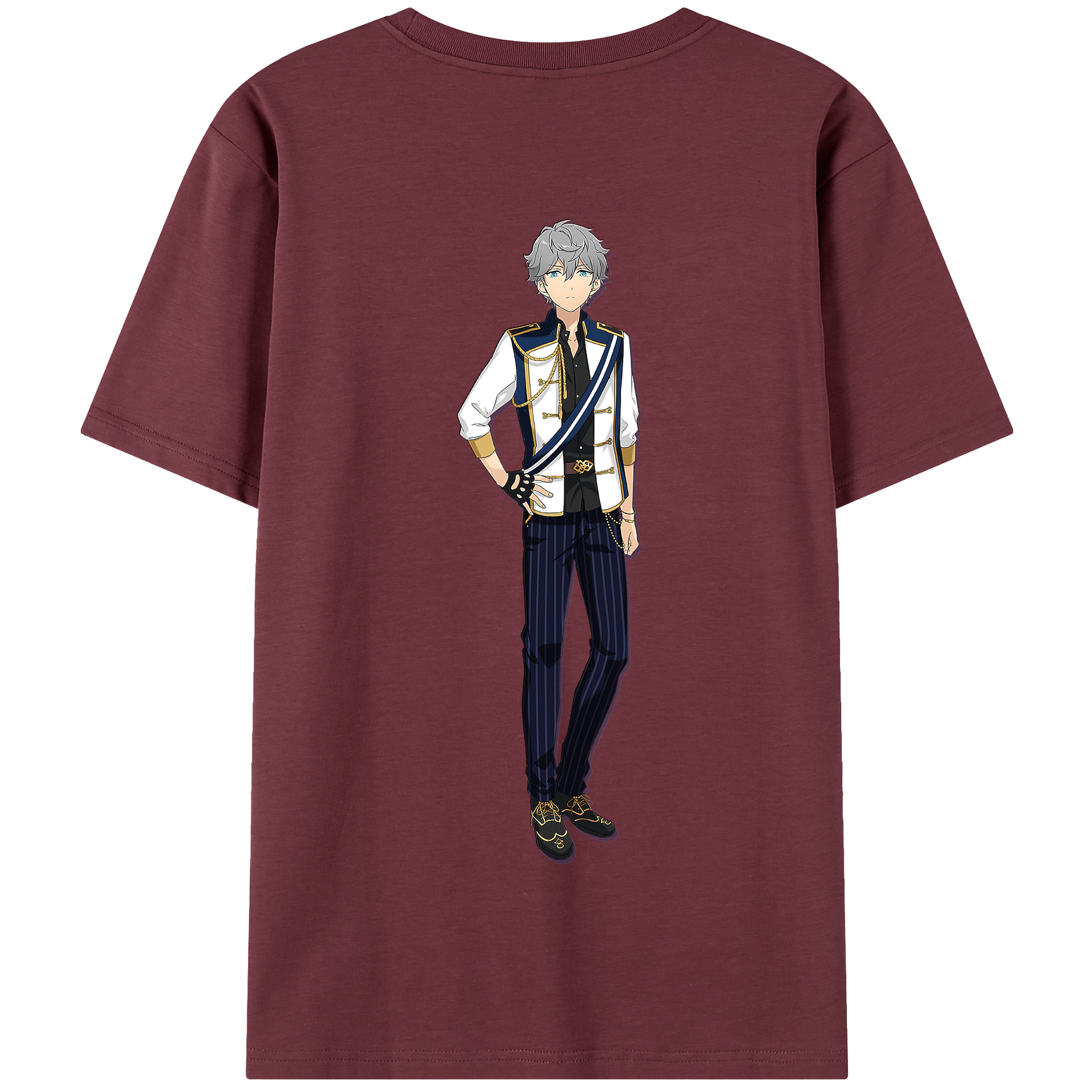 （画像用） あんさんぶるスターズ! Ensemble Stars 綿100％半袖Tシャツ（背面プリント）